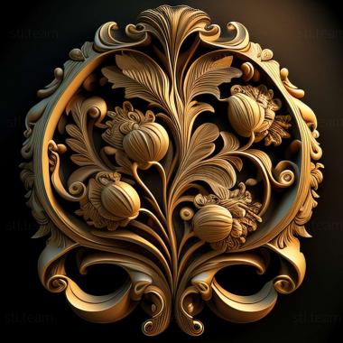 3D model ornate (STL)